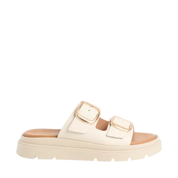 Γυναικείες παντόφλες Tamaris 1-27239-42 413 μπεζ δέρμα