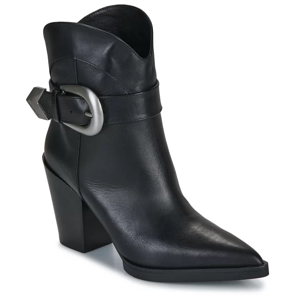 Μπότες Karl Lagerfeld KOWBOY Buckle Mid Boot
