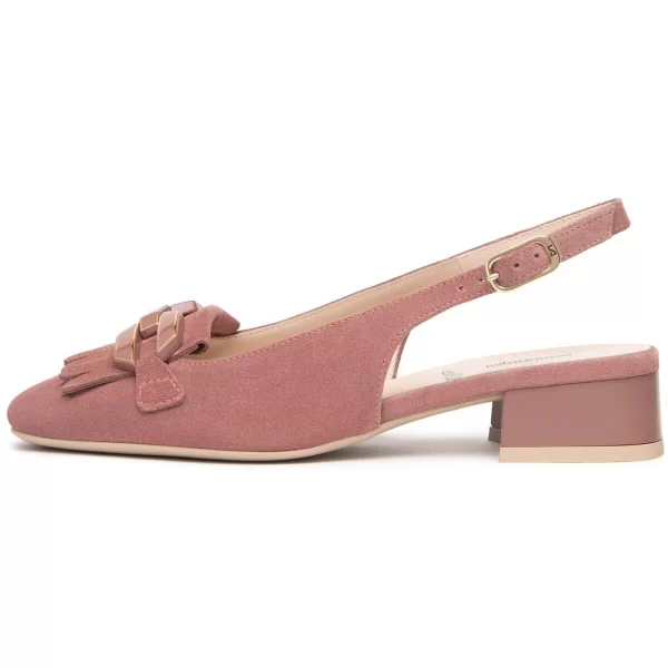 Μπαλαρίνες NeroGiardini Velour Tpu Genk Obera Natur