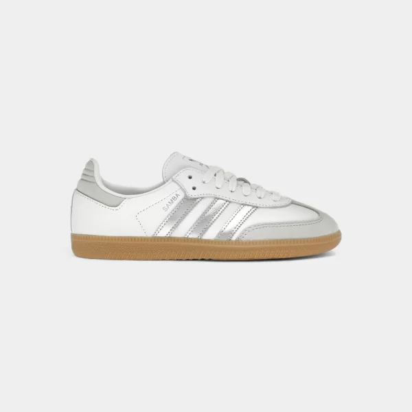 Xαμηλά Sneakers adidas Samba OG White Silver Metallic Grey (Women's)