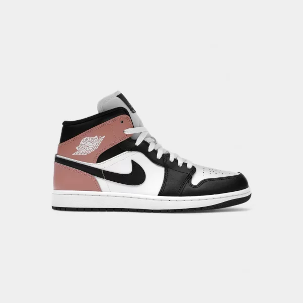 Ψηλά Sneakers Nike Jordan 1 Mid White Rust Pink Black