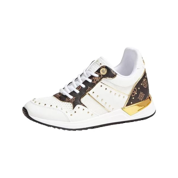 Xαμηλά Sneakers Guess Basket Rejjy blanche