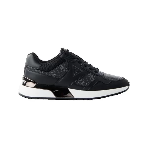 Xαμηλά Sneakers Guess Baskets Mickay Similicuir Noir