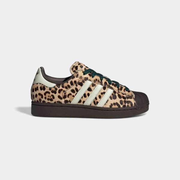 Xαμηλά Sneakers adidas Superstar II Leopard Dark Brown Ivory (Women's)