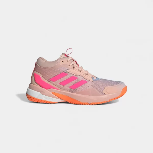 Παπούτσια του Μπάσκετ adidas Crazyflight 6 Mid Indoor Clear Pink Lucid Pink (Women's)