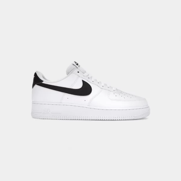 Xαμηλά Sneakers Nike Air Force 1 Low '07 White Black Pebbled Leather