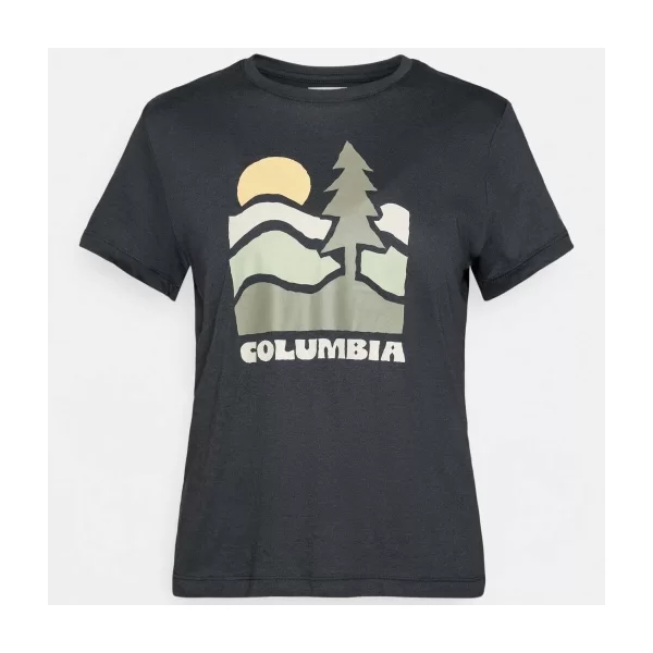 T-shirt με κοντά μανίκια Columbia Camisetas Mujer Modèle Ruby Springs Graphic Fit