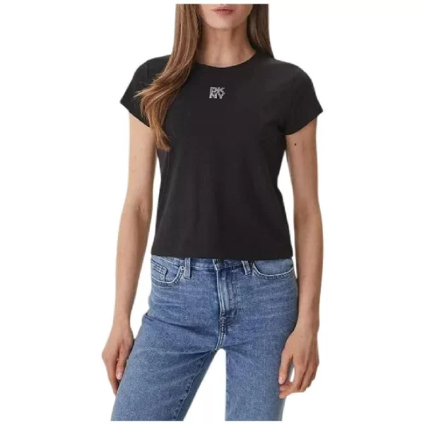 T-shirt με κοντά μανίκια Dkny DW590191 bsv