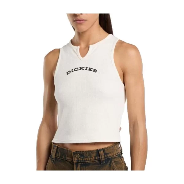 Αμάνικα/T-shirts χωρίς μανίκια Dickies Tops Mujer Modèle Neck Top