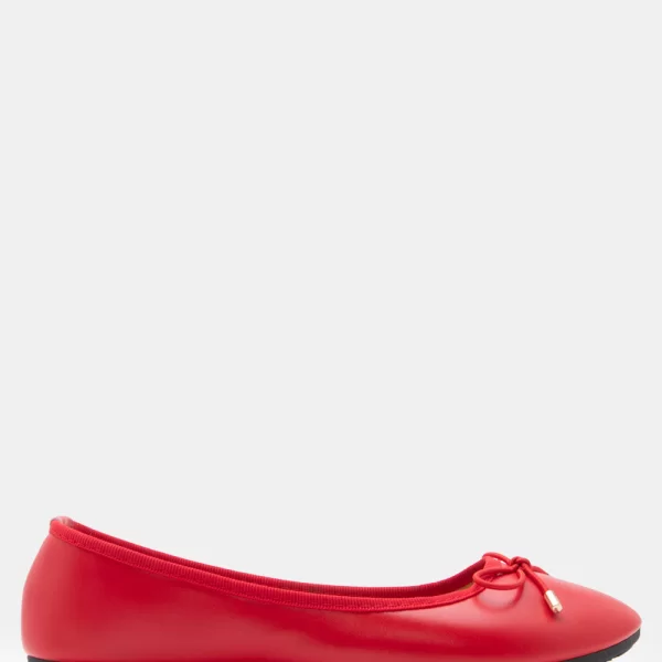 Μπαλαρίνες με Διακοσμητικό Φιόγκο - Κόκκινο