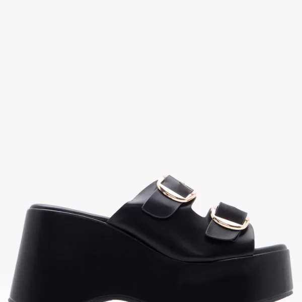 Πλατφόρμες με Διπλές Τόκες - Μαύρο