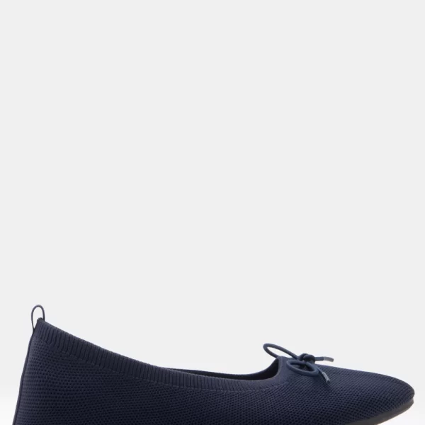 Μπαλαρίνες με Διακοσμητικό Φιόγκο - Μπλε Σκούρο