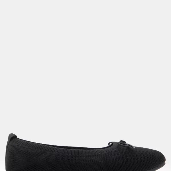 Μπαλαρίνες με Διακοσμητικό Φιόγκο - Μαύρο