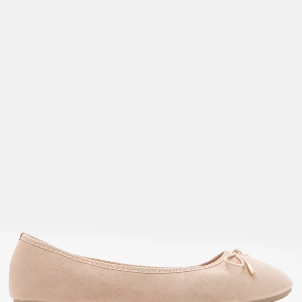 Μπαλαρίνες με Διακοσμητικό Φιόγκο - Μπεζ