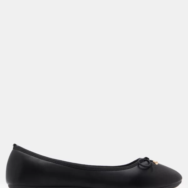 Μπαλαρίνες με Διακοσμητικό Φιόγκο - Μαύρο