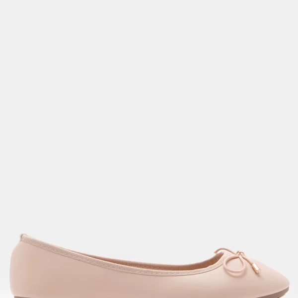 Μπαλαρίνες με Διακοσμητικό Φιόγκο - Μπεζ