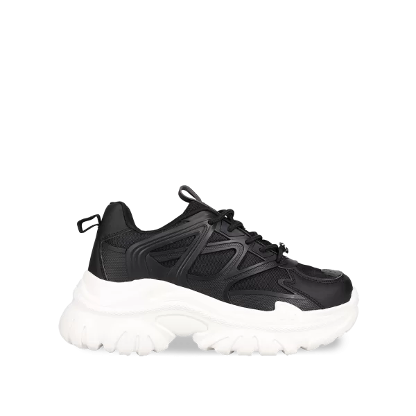 Μαύρο chunky sneaker