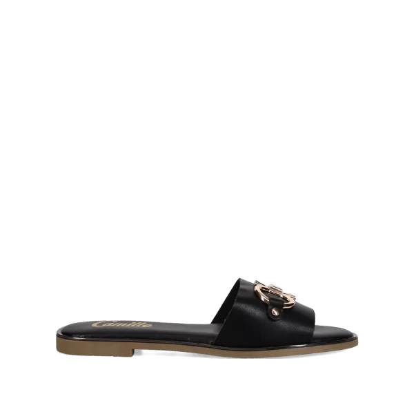 Μαύρο σανδάλι