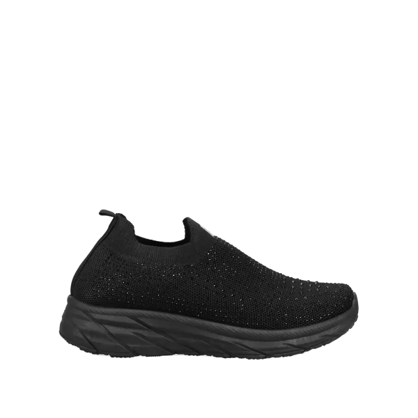 Μαύρο slip-on sneaker