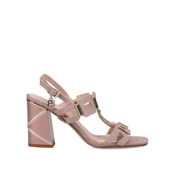 Ροζ γκλίτερ πέδιλο