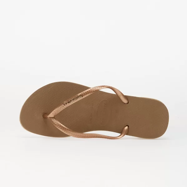 Sneakers Havaianas Slim Logo Metallic Rose Gold EUR 35/36
