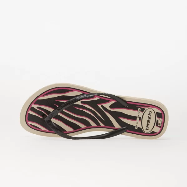 Sneakers Havaianas Slim Animals Beige/ Dark Grey Metallic EUR 37/38