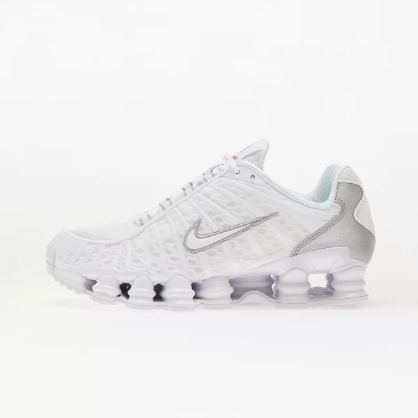 Sneakers Nike Shox TL White/ White-Metallic Silver-Max Orange EUR 47