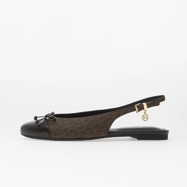 Sneakers Michael Kors Piper Signature Logo Slingback Ballet Flat Brown EUR 41