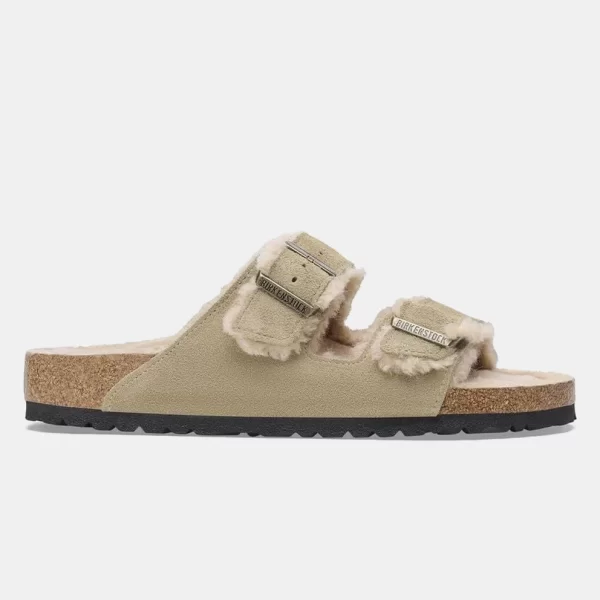 Birkenstock Arizona Leather Shearling Regular Unisex Σανδάλια (9000192372_3120)