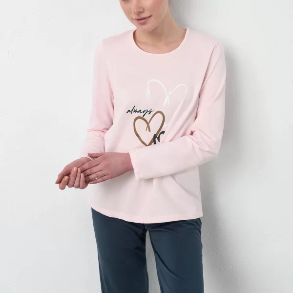 Vamp Πυτζάμα με Μακρύ Μανίκι