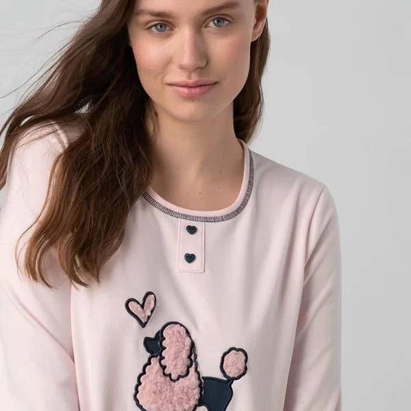 Vamp Πυτζάμα με Μακρύ Μανίκι