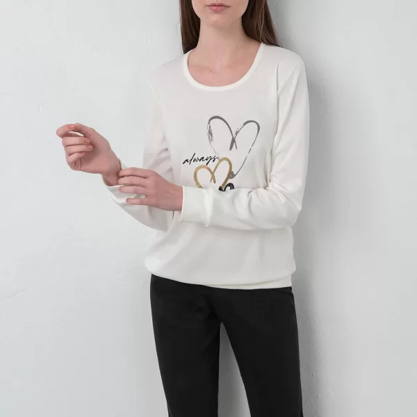 Vamp Πυτζάμα με Μακρύ Μανίκι