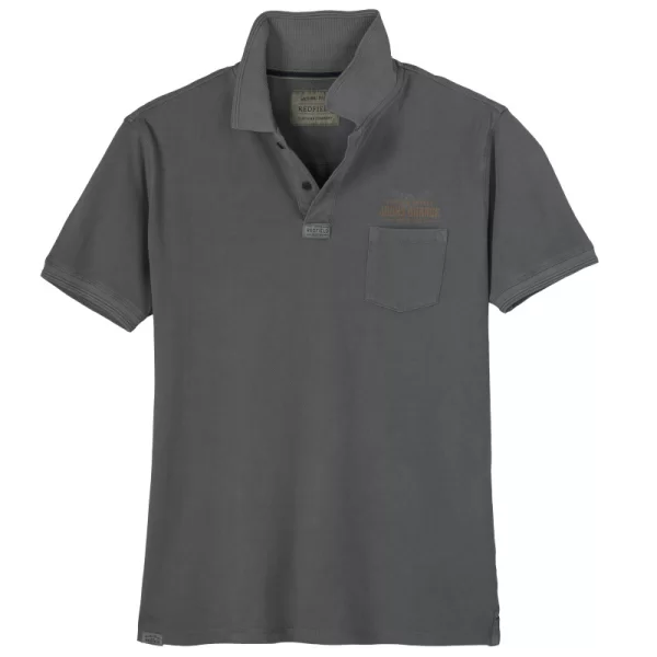 Stone Washed Polo pique 