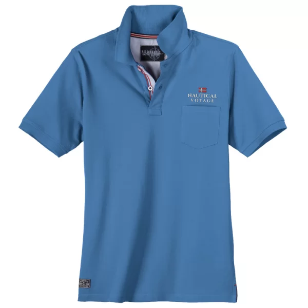 Βαμβακερό King Size Polo Pique 