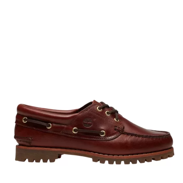 Timberland Γυναικεία Παπούτσια Δερμάτινα Authentic Boat Shoe TB0A19VAD57 Καφέ