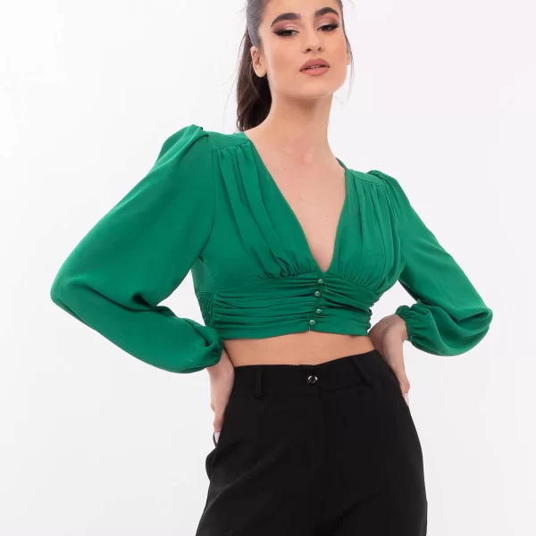 ΤΟΠ CROP ΜΕ ΣΟΥΡΑ ΠΡΑΣΙΝΟ ΠΡΑΣΙΝΟ