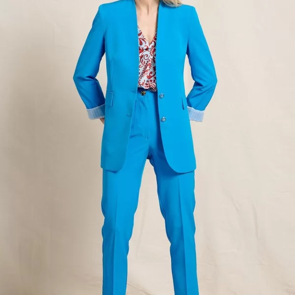 ΣΑΚΑΚΙ ΜΠΛΕΙΖΕΡ ΜΟΝΟΧΡΩΜΟ ΣΕ ΜΕΣΑΤΗ ΓΡΑΜΜΗ ΤΙΡΚΟΥΑΖ