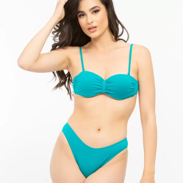 ΜΑΓΙΟ ΜΠΙΚΙΝΙ ΜΕ ΜΠΑΝΕΛΑ ΤΙΡΚΟΥΑΖ ΤΙΡΚΟΥΑΖ