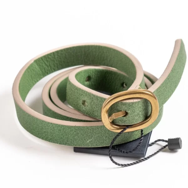 Gant Γυναικεία Δερμάτινη Ζώνη 694012 Πράσινο