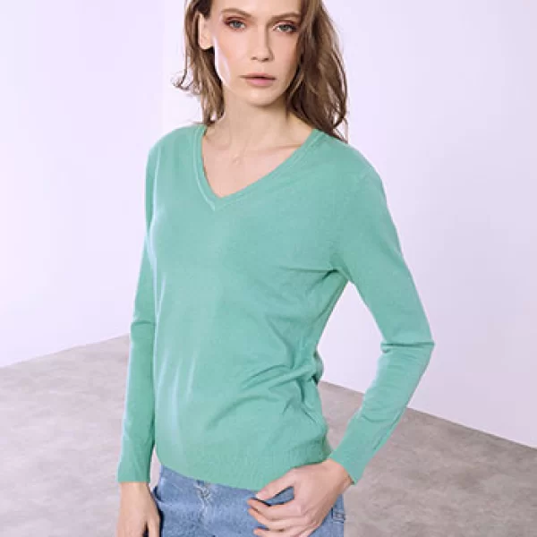 Πουλόβερ με απαλή υφή SQ1738.4888+6