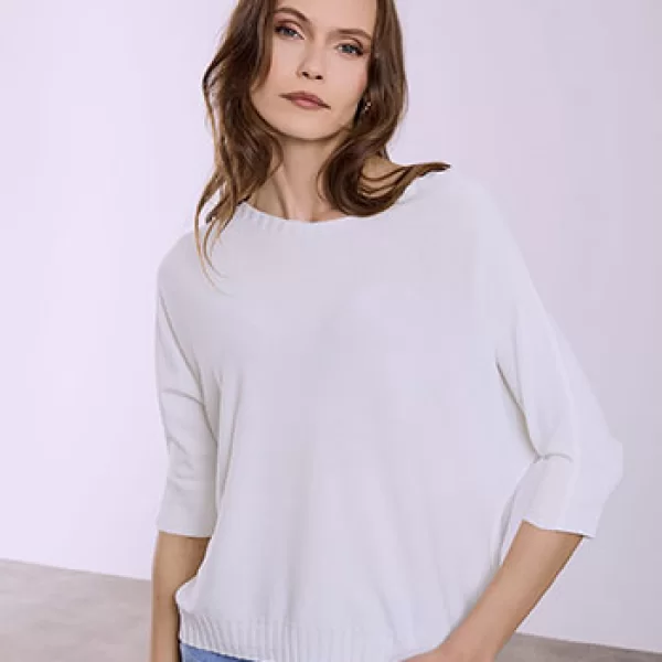 Πουλόβερ με ελαφριά πλέξη SQ7561.4977+1