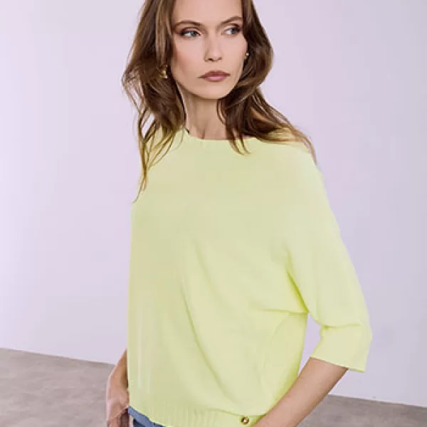 Πουλόβερ με ελαφριά πλέξη SQ7561.4977+3