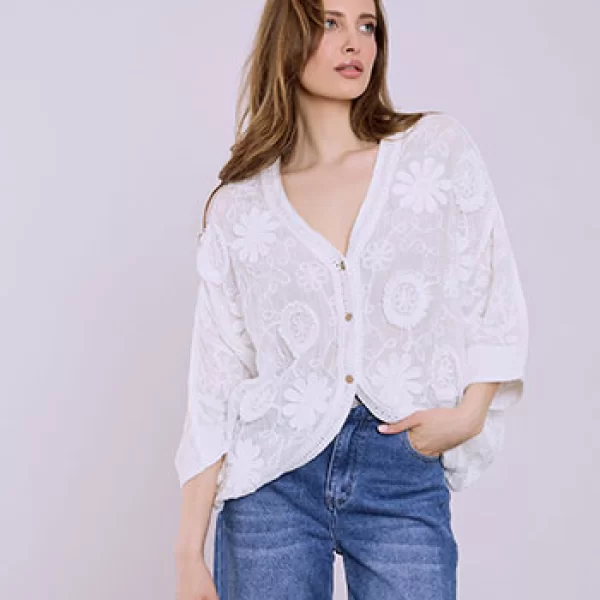 Ζακέτα βαμβακερή SQ9844.5055+1