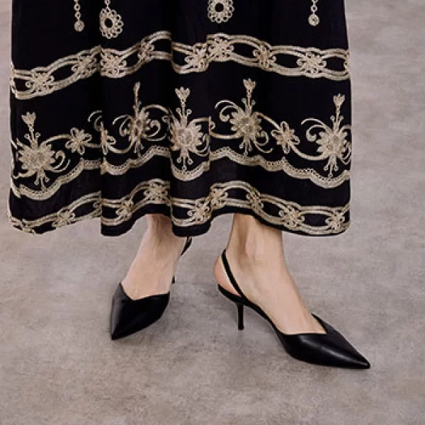 Γόβες slingback δερματίνης SQ7741.A517+1