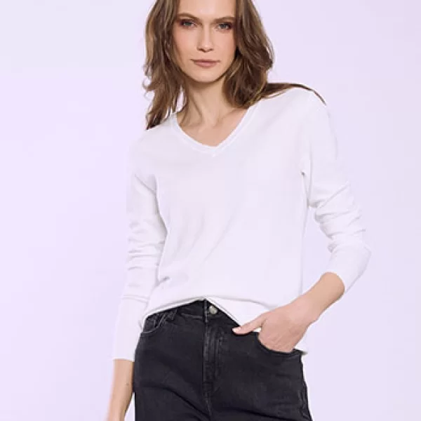 Πουλόβερ με απαλή υφή SQ1738.4888+3