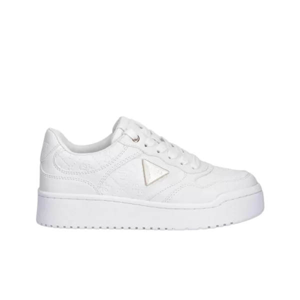 Guess Γυναικείο Sneaker Miriam FLJMI6FAL12-WHITE Λευκό