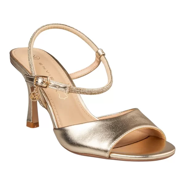 Envie shoes Γυναικεία Πέδιλα E83-23053-59 Χρυσό