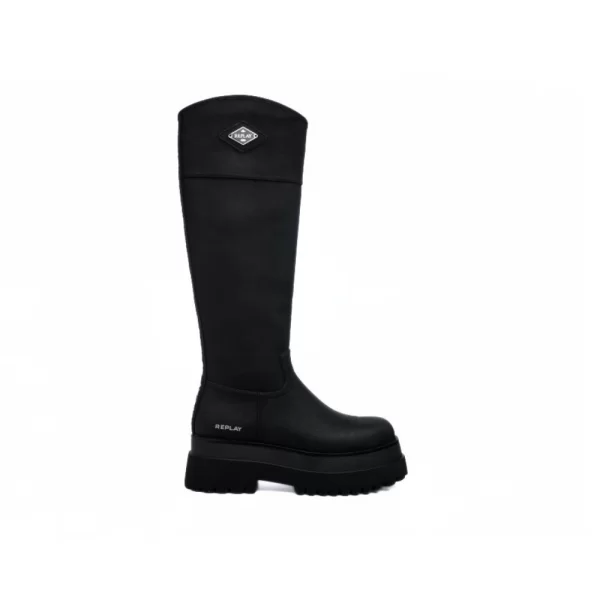 REPLAY ΓΥΝΑΙΚΕΙΑ ΜΠΟΤΑ ANY TRADE GWL72 .000.C0025S 003 BLACK