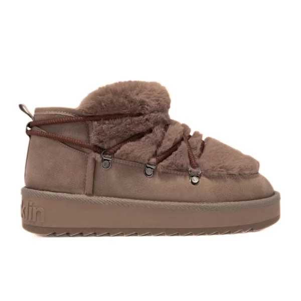 D.FRANKLIN ΓΥΝΑΙΚΕΙΟ ΜΠΟΤΑΚΙ NORDIC TRK FUR LOW BROWN DFSH370011-BROW