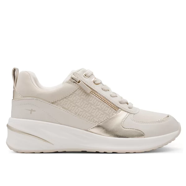 Tamaris ESSENTIALS ΓΥΝΑΙΚΕΙΑ SNEAKER 1-23754-45 485 IVORY/GOLD